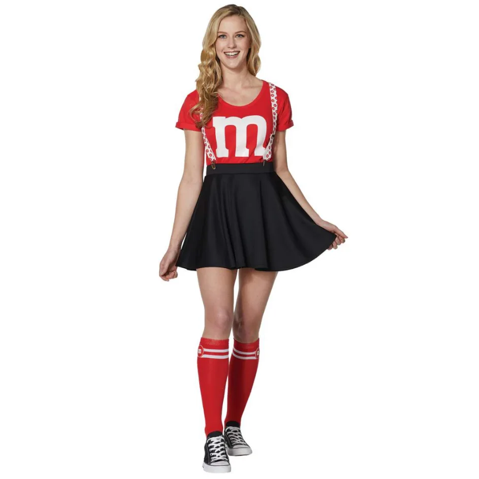 S-L Girl Group Student Cheerleading Costume M Word Bodybuilding La Exercise Dance Suit Cheerleading Uniform