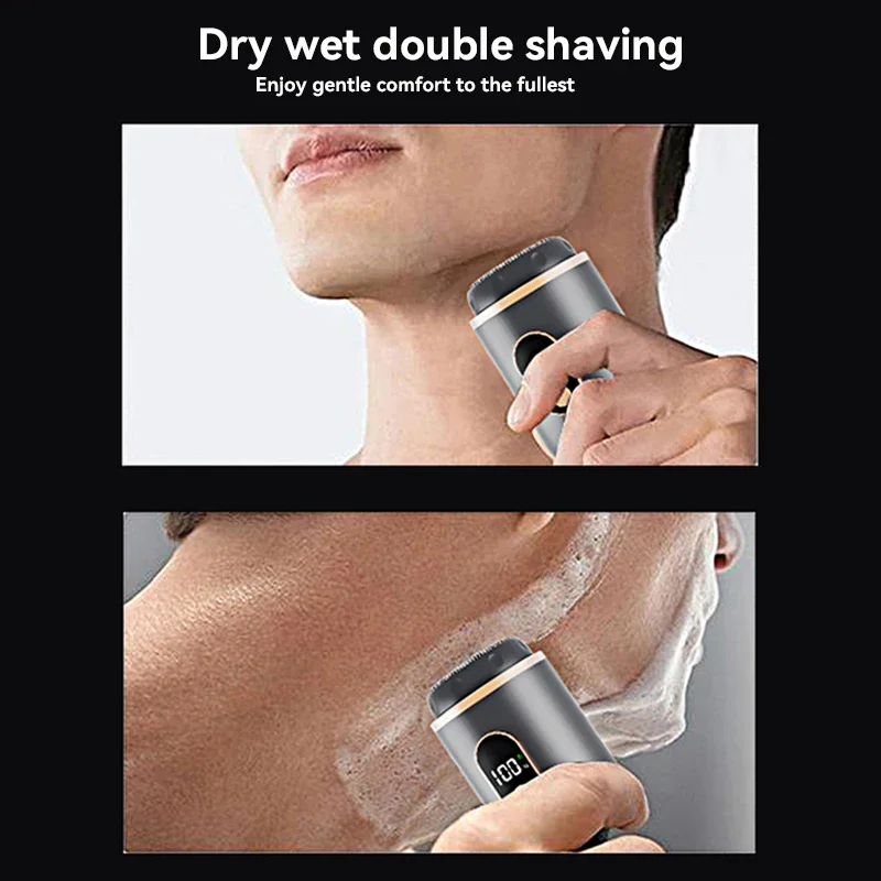 Electric Shaver Hair Trimmer Body Trimmer Xiaomi Mini Electric Shave Type-c Charging Rechargeable Men Razor Comfortable Travel Mini Beard Body Hair Trimmer Pocket Razor 3355732 Xiaomi Mini Electric Shave Type-c Charging Rechargeable Men Razor Comfortable Travel Mini Beard Body Hair Trimmer Pocket Razor