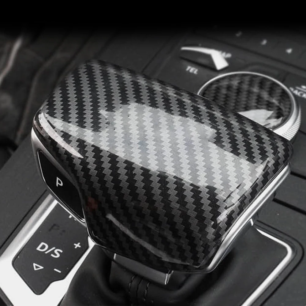 Pommeau Sélecteur De Levier De Vitesse Carbone Pour Audi Q7 II (2016 - – Euro Racing Parts