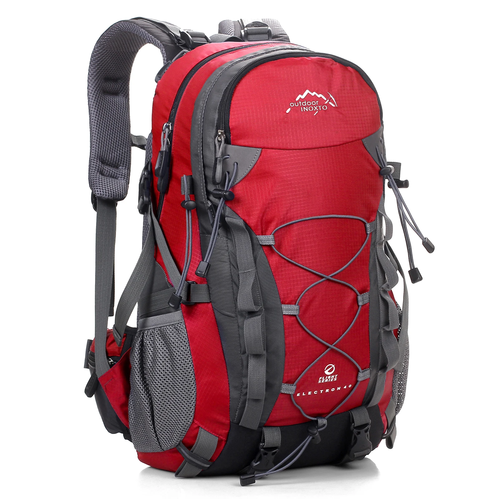 Mochila Roja 40 Litros 40L Impermeable con Cierres Asas y Correas de  Seguridad Senderismo Trekking Camping – OcioDual