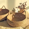 Four Seasons Cat Bed Woven Removable Upholstery Sleeping House Cat Scratch Floor Rattan Washable Cats Pet Products Accessories 3
