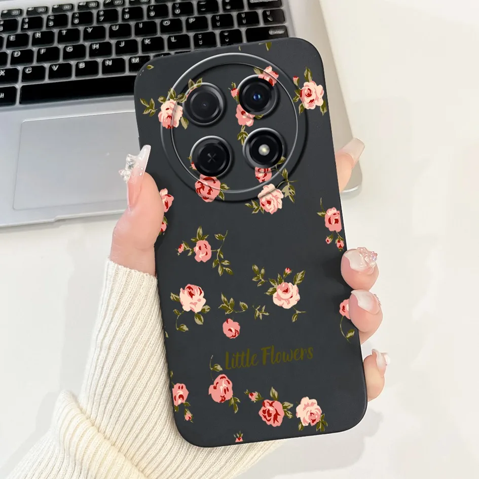 Cute Cartoon Butterfly Sunset Soft Silicone Matte Phone Cover