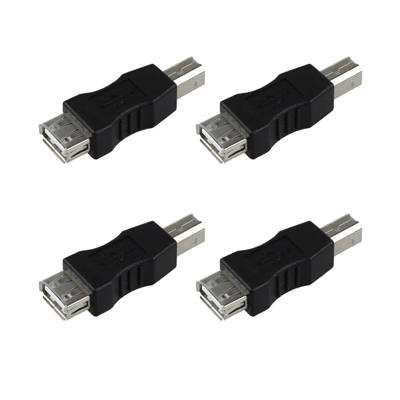

4 шт., адаптер USB Type-A (мама)-USB Type-B (папа)