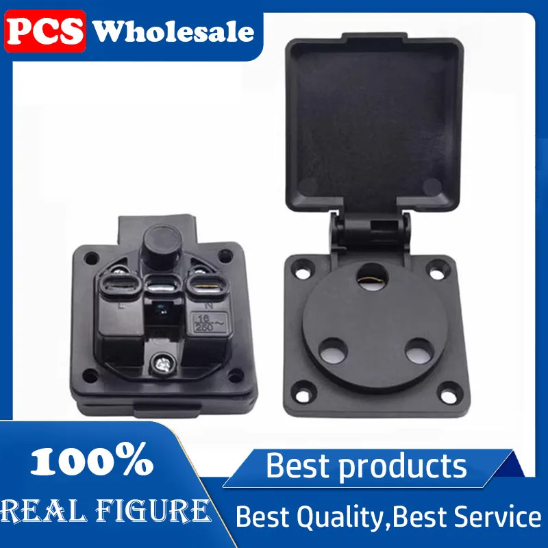 IP44 индийский дом с тремя круглыми отверстиями, большая Южноафриканская Водонепроницаемая наружная водонепроницаемая и Пыленепроницаемая розетка 16 a250v