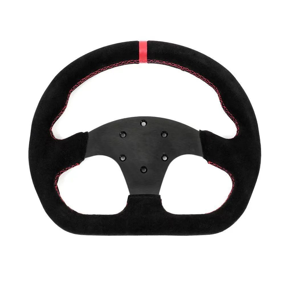 Simracing 게임 및 자동차 개조용 범용 레이싱 스티어링 휠, Simagic Fanatec, 13 인치 D 모양