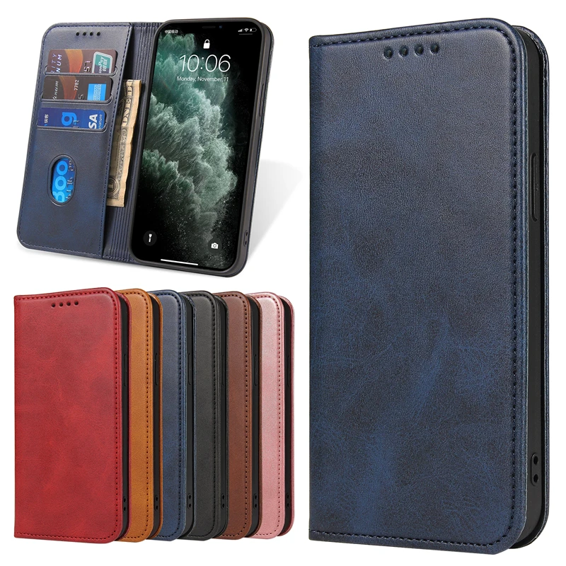 

Luxury Magnetic Dermatoglyph Pattern Flip Cover Phone Case iPhone 15 14 Plus 13 12 11 Pro Max Shockproof Back Cover Protective