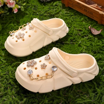 Pantofole impermeabili alla moda Sandali per bambini Scarpe Scivoli estivi per esterni Scarpe da giardino con suola morbida Sandali per zoccoli per allattamento al coperto 1