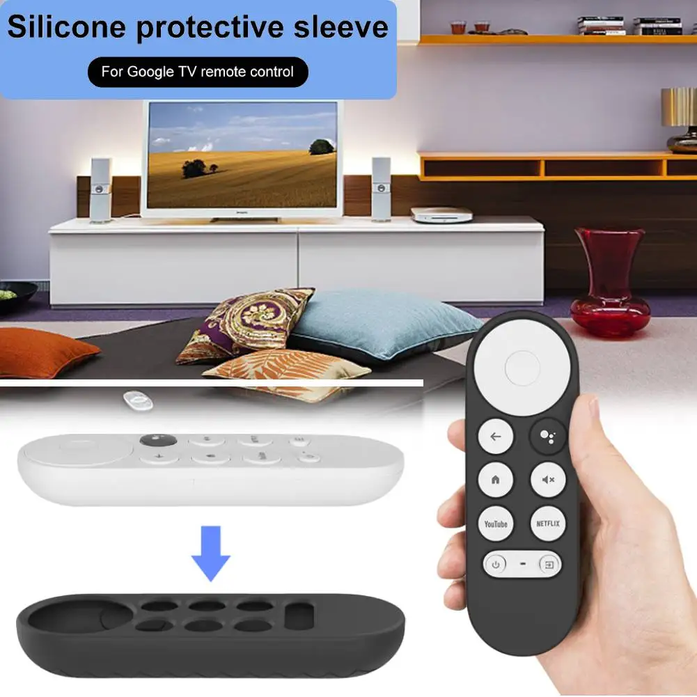 Silicone Remote Control Cover Anti Lost Soft Remote Control Protective ...