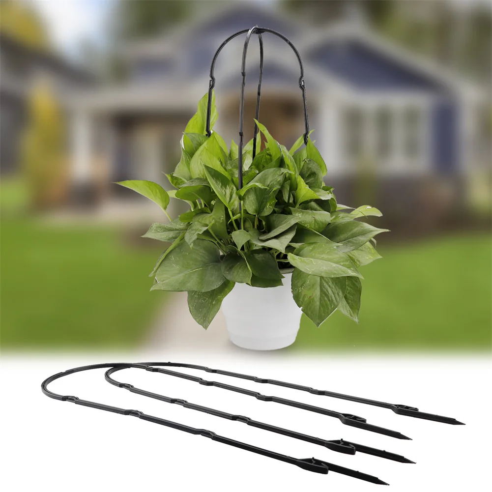 6PCS Plant Climbing Frames Garden Trellis Plant Climbing Support Plastic Tomatoes Support Easy To Install And Disassemble