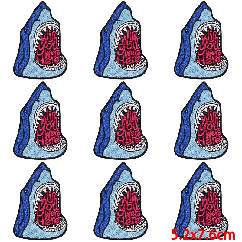

10 pcs/lot Wholesale Embroidery Patch Iron On Patches For Clothing Thermoadhesive Patches On Clothes Decor Applique Sew Supplies