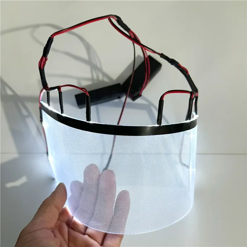 Large Rectangular Flexible Bendable Led Eyes Kits for DIY Cosplay