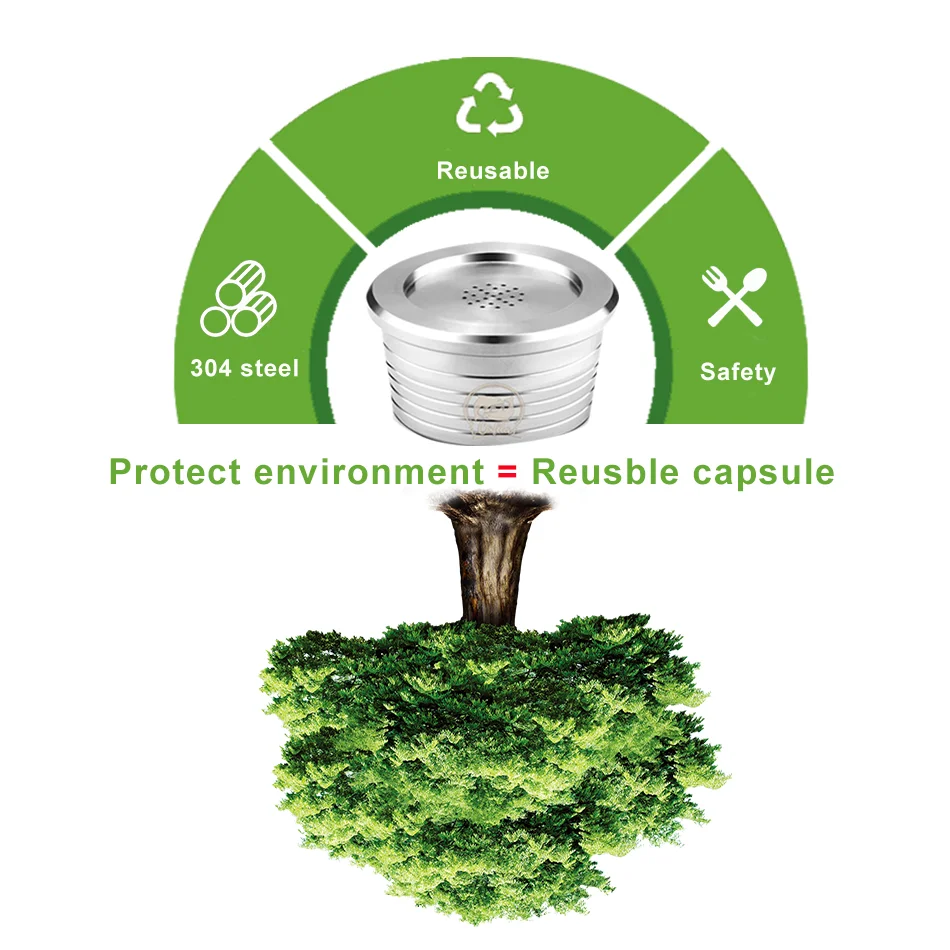 Café Filtres,Capsules de café réutilisables en acier inoxydable, filtre