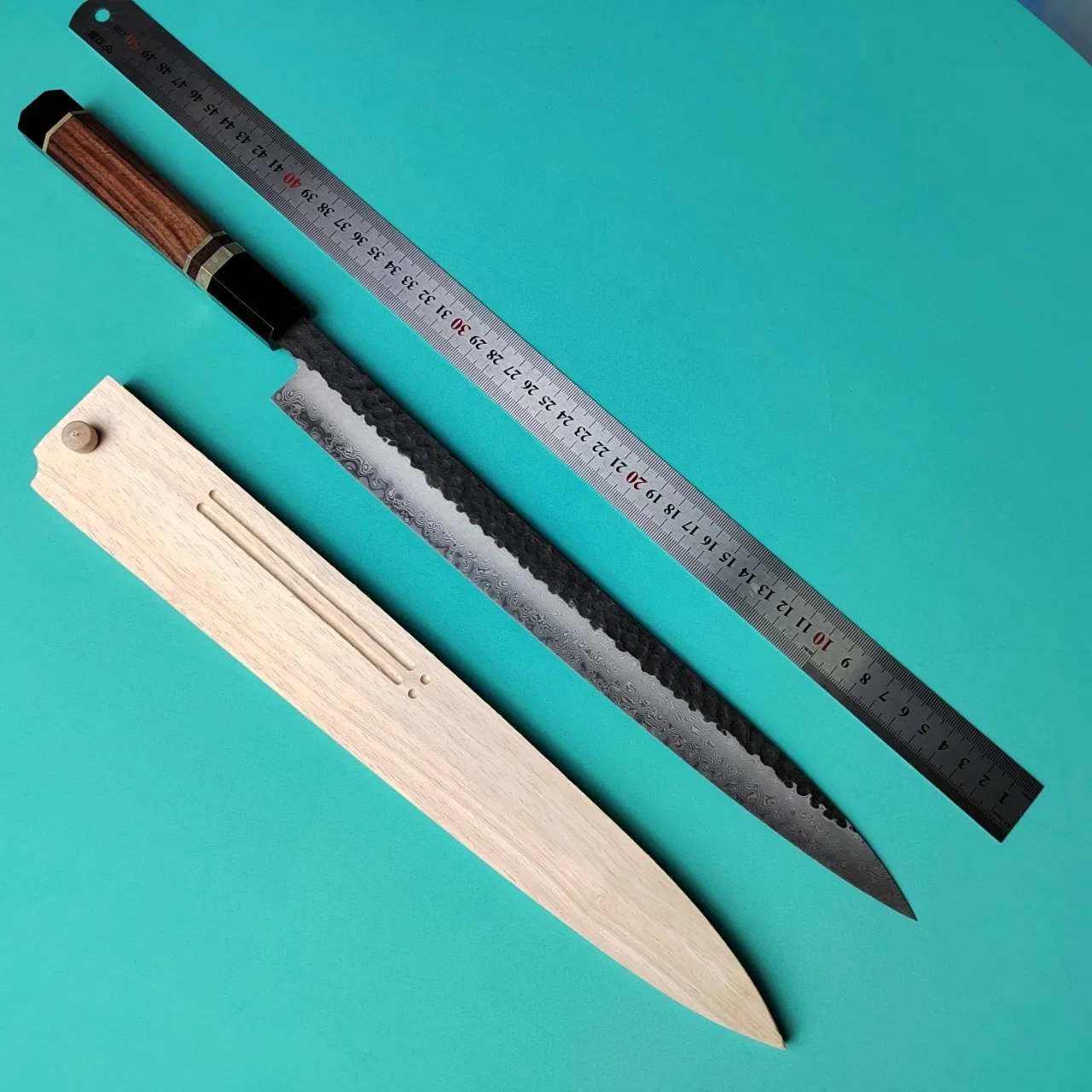 

Real Damascus Steel VG10 Kitchen Chef Knives Professional Japanese Meat Fish Fruit Vegetables Boning Butcher Cleaver Knife
