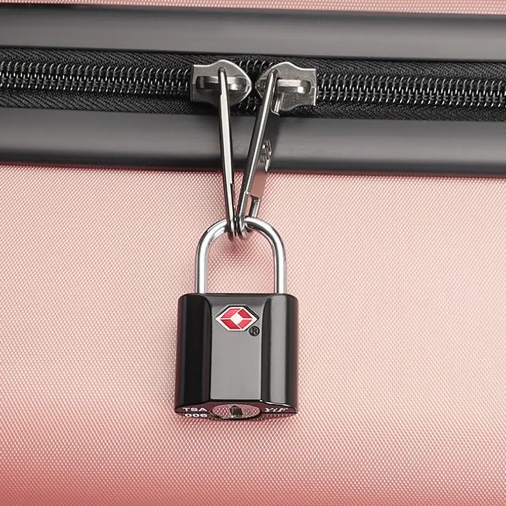 mini padlock security padlock travel padlock luggage padlock cabinet lock TSA Custom Lock Luggage Lock Travel Bag Security Tool Cabinet Locker Padlock With Key Travel Mini Portable Anti-Theft