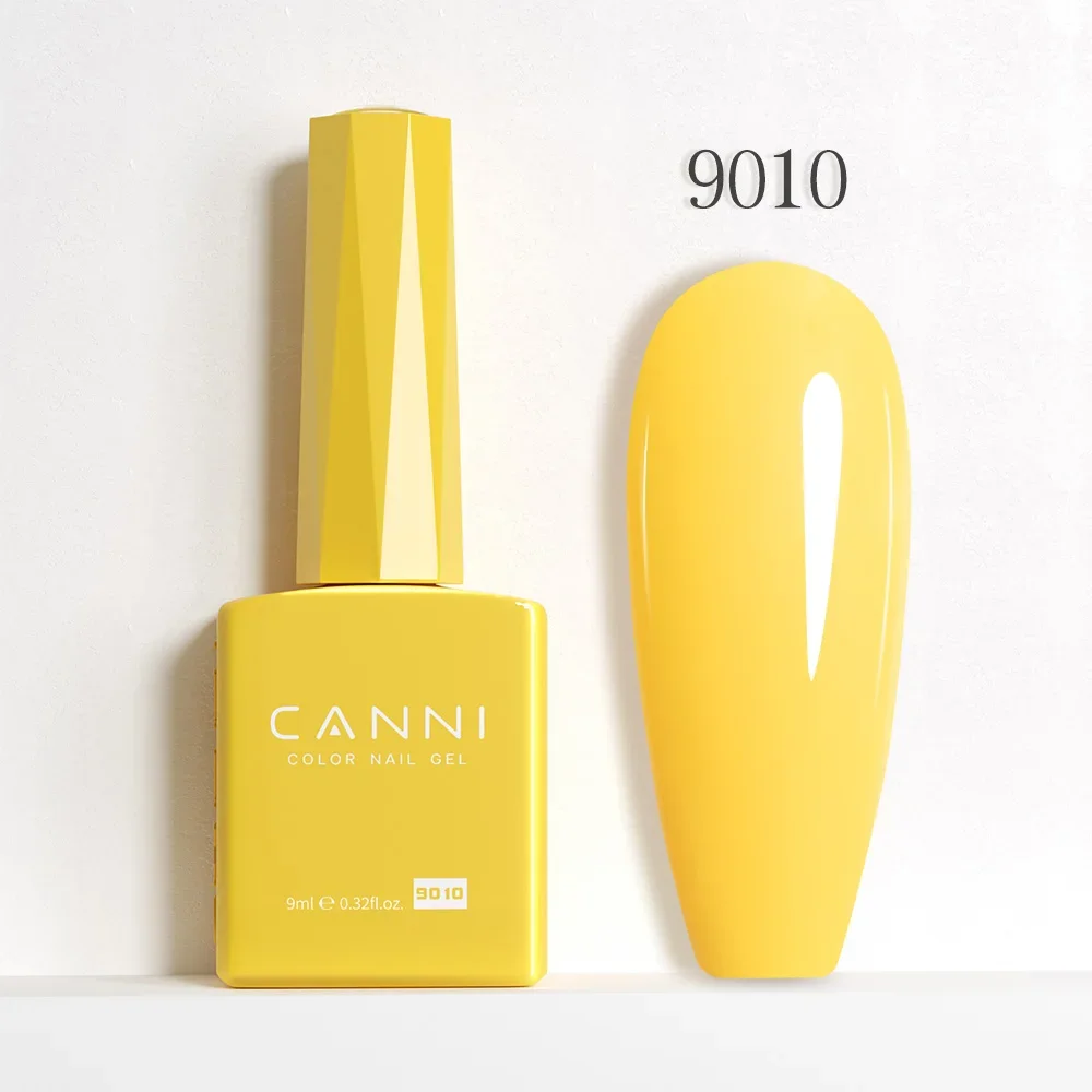 CANNI HEMA Free Black Glitter Diamond Sparkle Gel Polish - Long-Lasting Glossy Finish