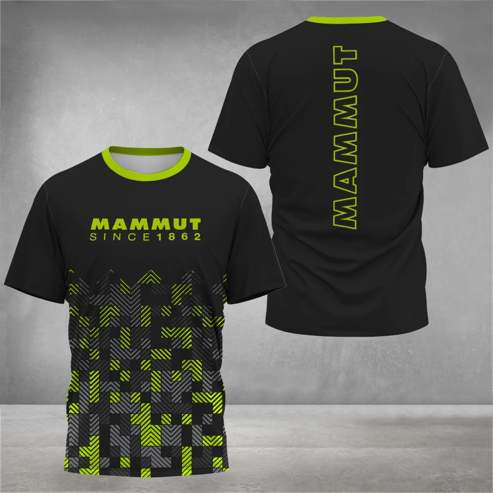 Men's 3D Printed T Shirts Hiking Outdoor T-Shirt Fashion Design for Men Wall Climbing And Trail Running Camping Drifit Clothing