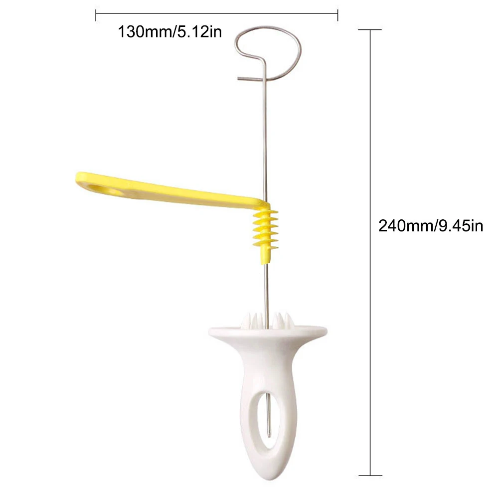 Spiral Potato Cutter with 4 Stainless Steel Sticks Tornado Potato Slicer Manual Twisted Potato Slicer Kitchen Gadgets