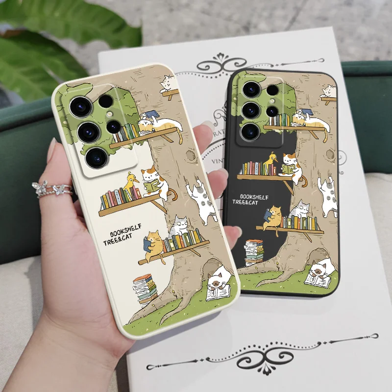 Adorable Big Tree Kitten Phone Case