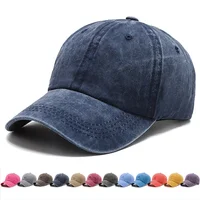 Trucker Hats for Women Men Washed Cotton Baseball Cap Unisex Casual Adjustable Caps Outdoor Damin Snapback Hats Jockeys Gorros 1