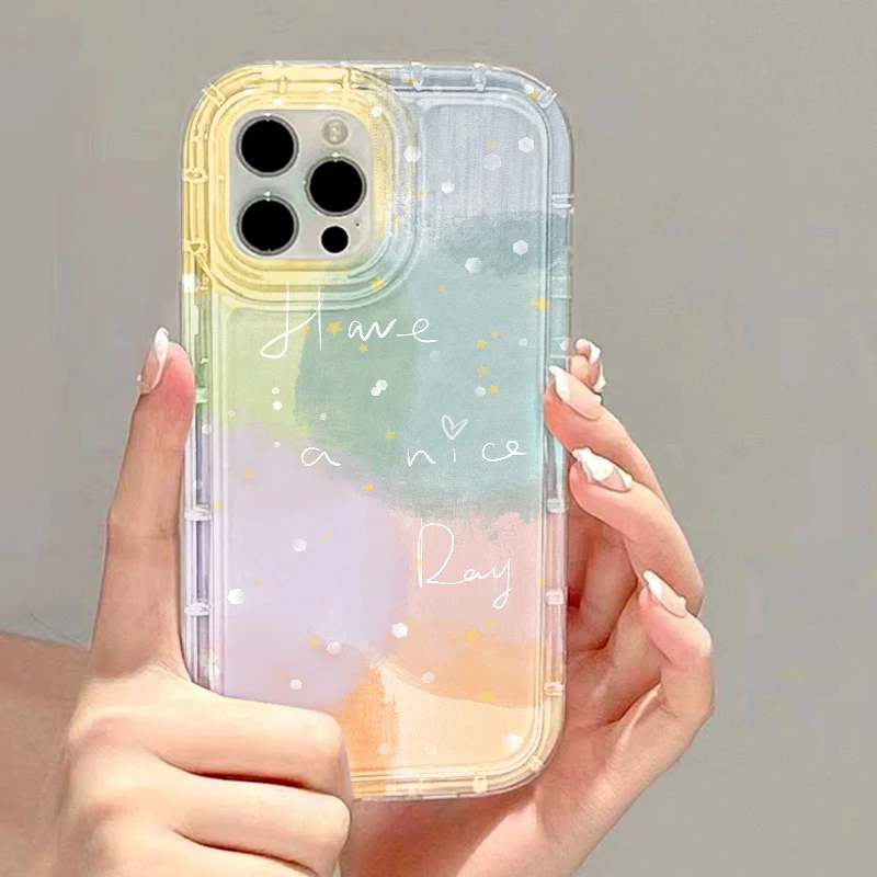 

Oil Painting Phone Case For Redmi Note 11 Pro Cases Note 10 9 8 Pro Poco M5 M4 X3 Pro Xiaomi Mi 11 Lite Fundas Airbag Soft Cover