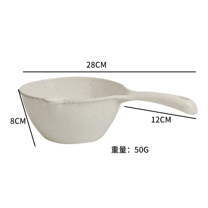 Shampoo Spoons Water Cup Bath Baby Tub Shampoo Japanese Water Bathtub Plastic Dipper Bathtub Bag 1Pc