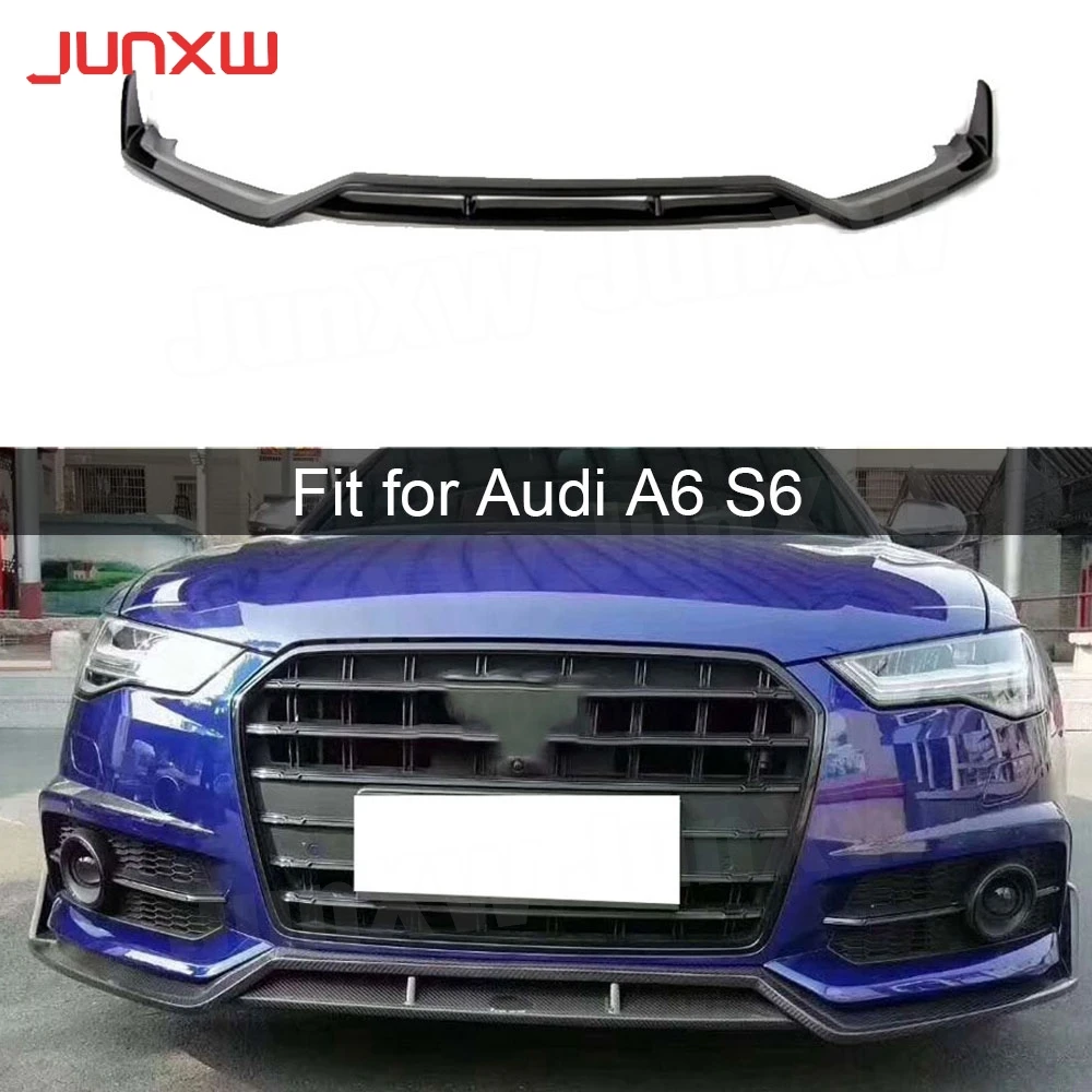 

Передний спойлер для Audi A6 S6 C7.5 Sline 2016-2018 (не для A6 Standard)