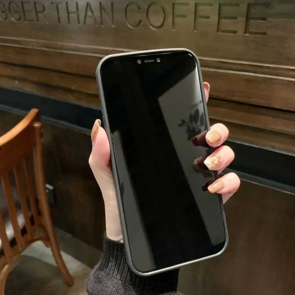 Embroidery Tpu Skin Texture Drop Protection for IPhone 15 Plus 14 ProMAX 13 12 11 8 X Fashion Black Bulldog Phone Case  Pet