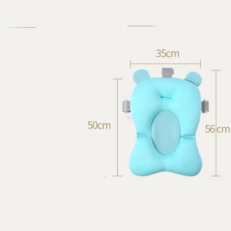 Baby Bathtub Pad Adjustable Bath Support Seat Mat Foldable Shower Cushion Newborn Floating Security Water Pad baby bath seat,baby bath support pad,baby bath tool