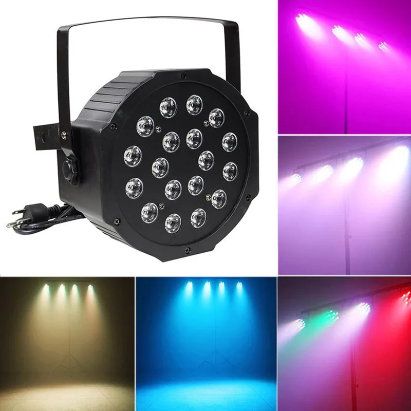 NEW mold 18X12W RGBW LED PAR Light/ disco light dmx512 control LED wash light stage professional dj equipment 100% new