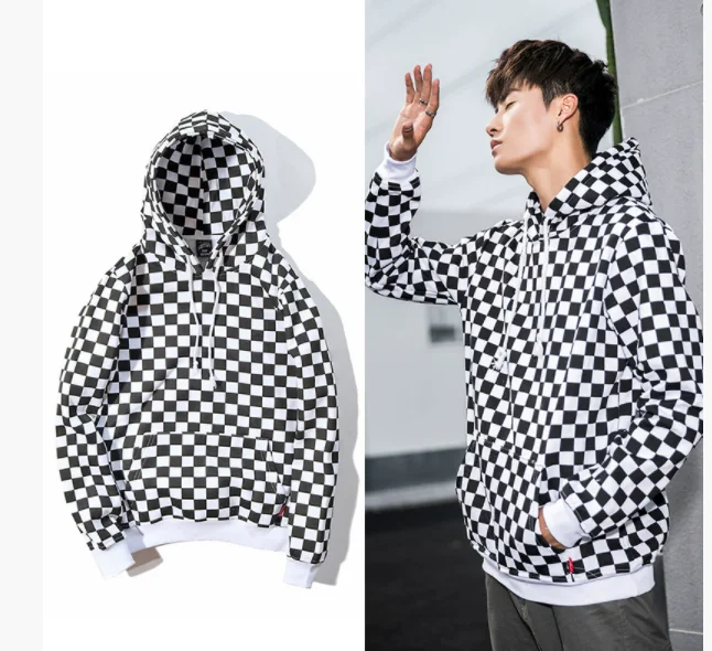 Sudadera Con Capucha De Ajedrez – Diseño Jaque Mate Y Tablero De Ajedrez – Sudadera Ligera De 241 G Para Regalo Y Uso Diario