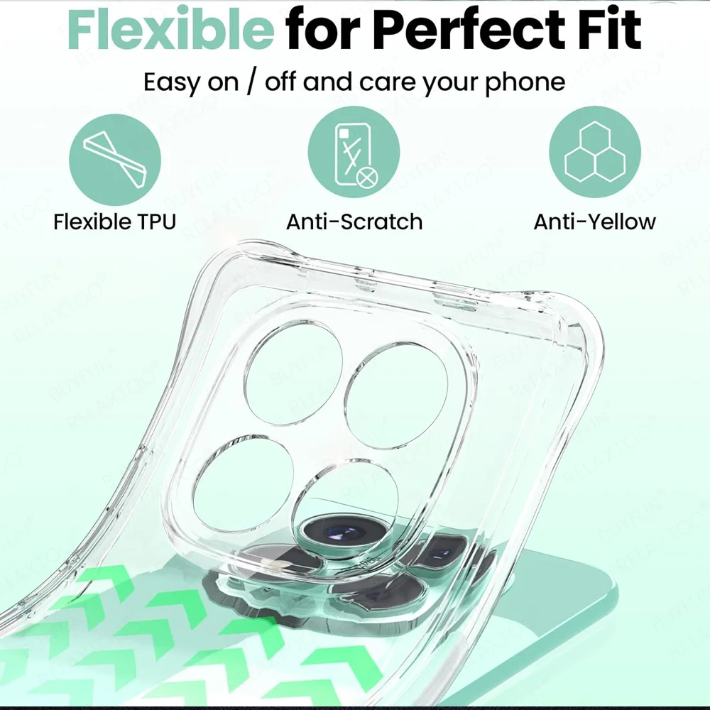 Ultra-Thin Transparent Crystal Clear Phone Case