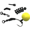 Carp Fishing Accessories Fishing Hook Bait Screw Stopper Rubber Bead For Ronnie Spinner Rig Boilies Stopping Fish Tackle 1