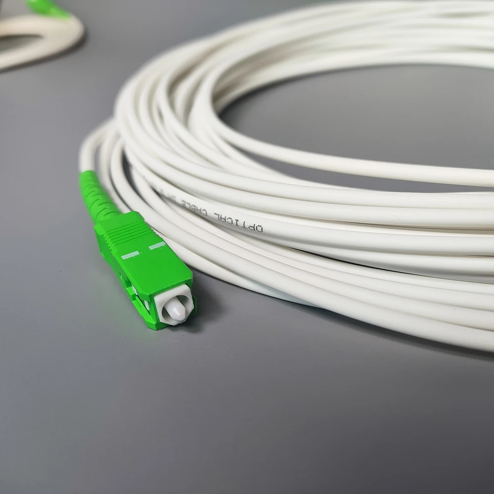 5Meters SC/APC-LC/APC Cable Fibra Optica Single Mode Indoor FTTH Fiber Optic Cables Optical Fiber Cable For SFP Extension Cord