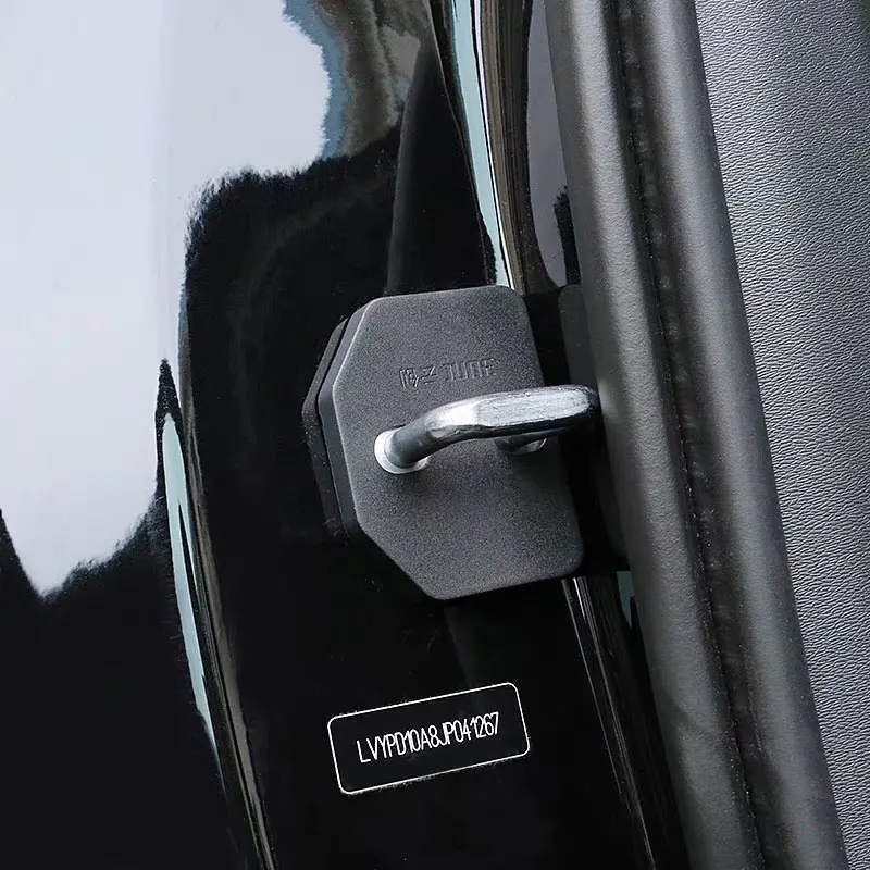 Car Door Lock Buckle Protection Cover - Interior Decoration Accessory