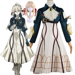 Violet Evergarden Cosplay Violet  Anime Costume Halloween For Woman Clothes