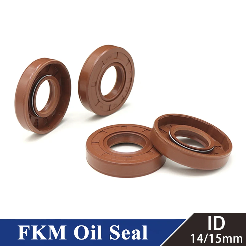 2x FKM Wellendichtring TC - Hochtemperatur Dichtungsscheibe Für Maschinen & Motoren