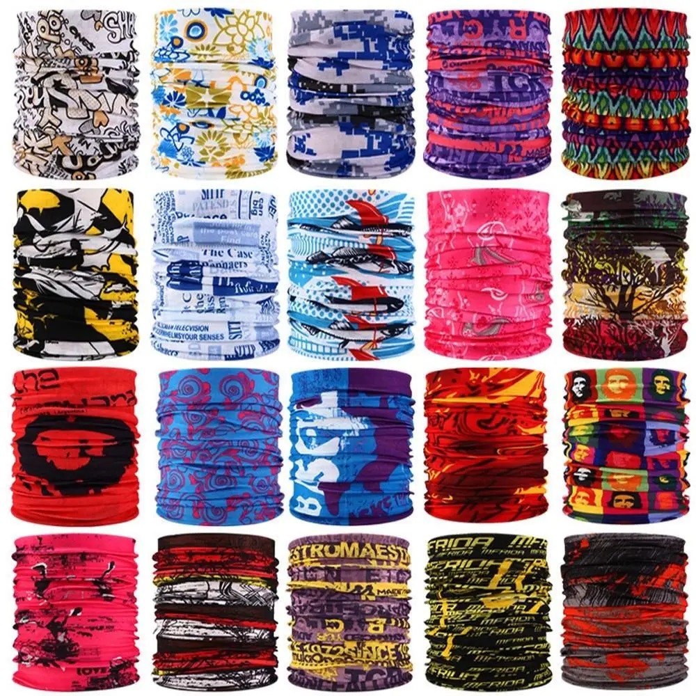 

Fashion Men Women Head Face Neck Sunshade Collar Gaiter Tube Bandana Scarf Sports Headwear Scarf Dustproof Outdoor Fishing