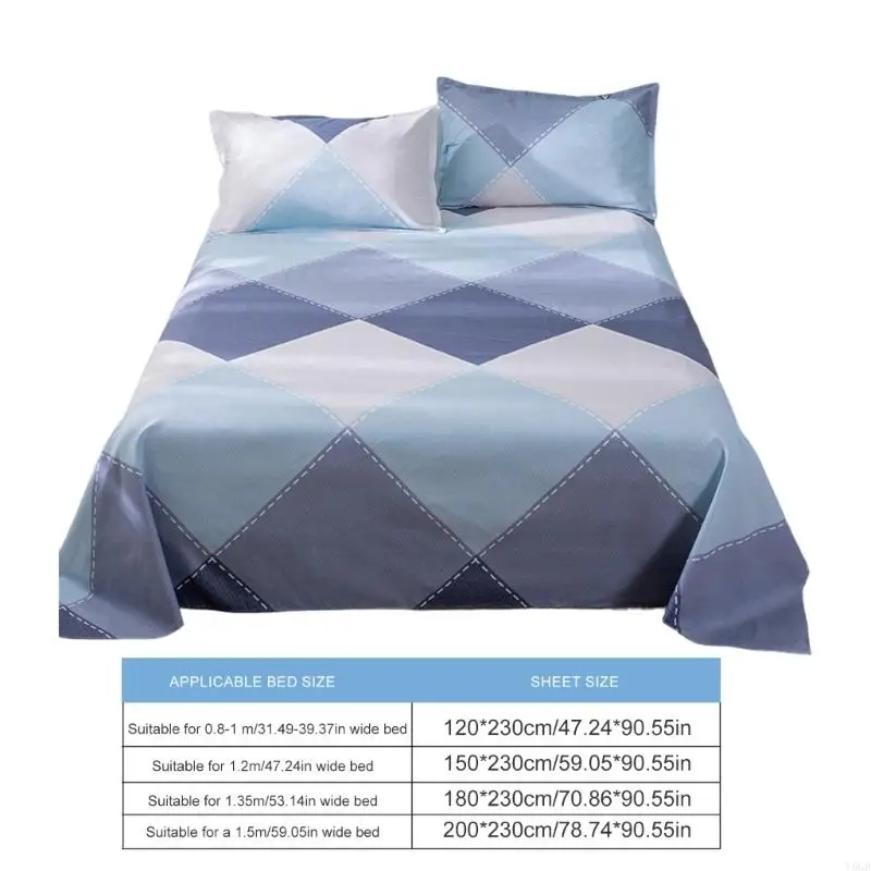 Washed Cotton Bed Sheet Offering Comfort and for Sophisticated Bedroom Y5GB 4