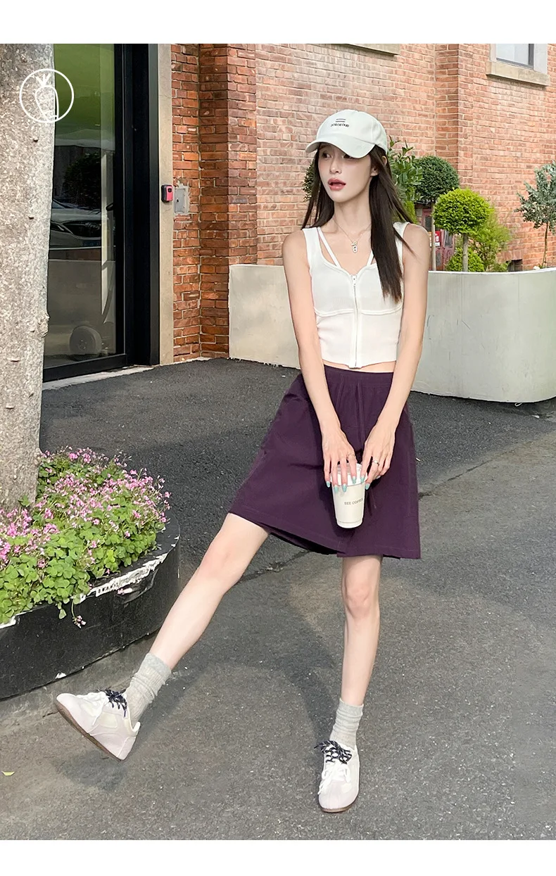 Women Two Piece Shorts Skirt Set Image 17