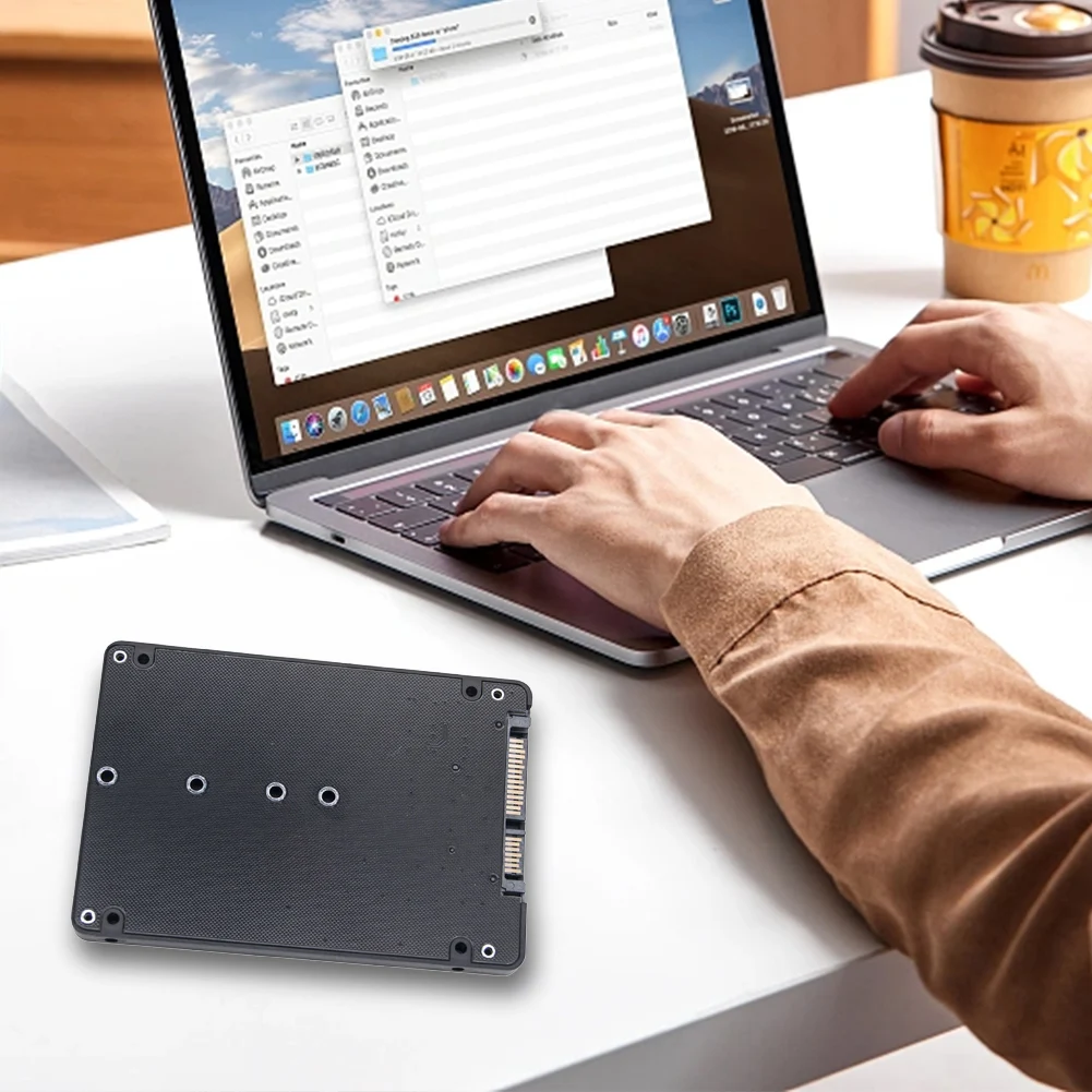 SATA3.0 6Gbps M.2 NGFF SSD To SATA3 Adapter Card M2 NGFF SSD To SATA3.0 External Hard Drive Box Hard Disk Adapter Board