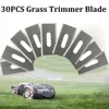 30PCS Grass Trimmer Blade Lawn Mower Replacement Trimmer Cutter Piece for Husqvarna Automower Garden Robotic Lawnmower Tools 6