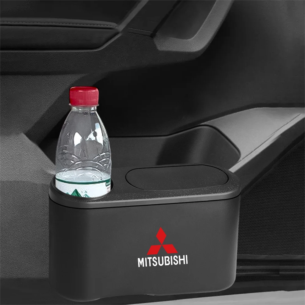 Car interior storage bin, garbage bin, car interior accessories For Mitsubishi lancer asx outlander pajero l200 gala