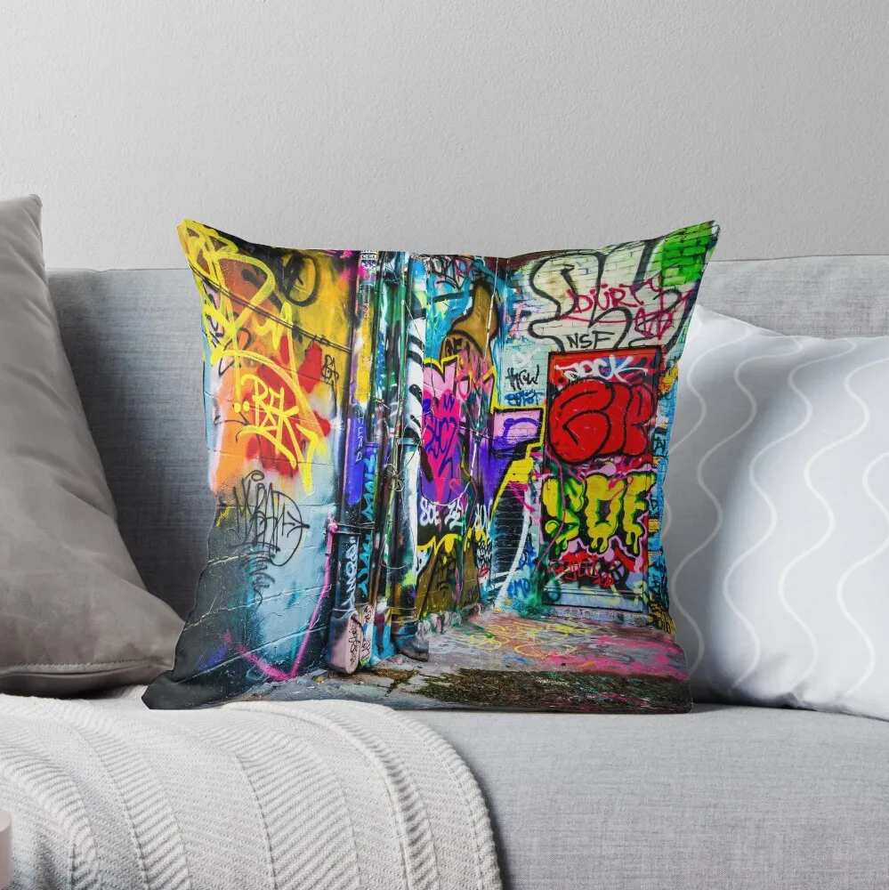 

Street Art Throw Pillow Pillow Case Cushion Child Christmas Pillow Cases