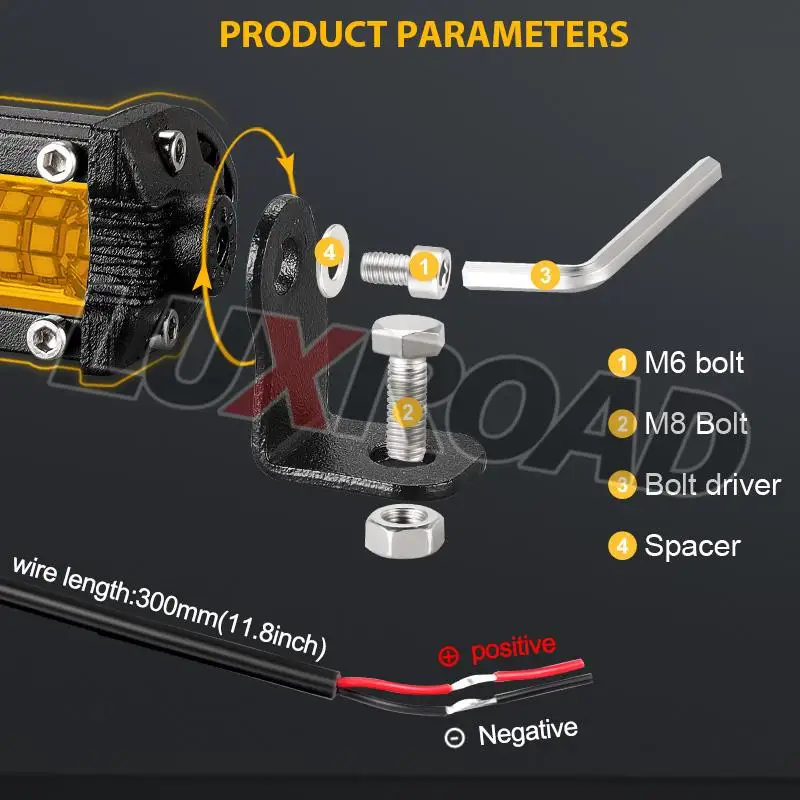   Ϲ ATV  LED Ʈ ,   ÷ ޺  ۾ , ε 4x4 LED , 10 ġ, 20 ġ, 30 ġ, 12V, 24V