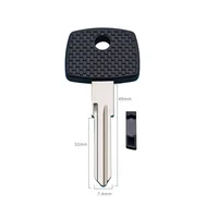 พวงกุญแจ 10 ชิ้น/ล็อต Transponder Key อะไหล่ Key Uncut ประตู Blank Chip Head Key สําหรับ Benz G รถบรรทุกเปลี่ยนใบมีด