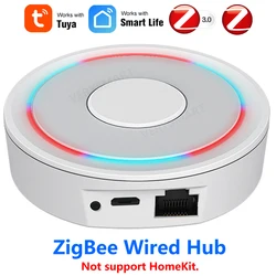 Smart Home ZigBee Gateway Hub - HomeKit & Voice Assistant Compatible (ZigBee Wired Hub)