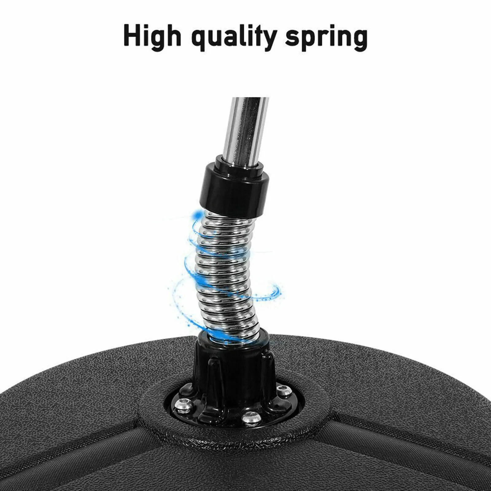 Verstellbarer Boxsack mit Ständer 90 ° Rebound-Saugnapfbasis, robuster Schaumstoff für das Stressabbau im Heim-Fitnessstudio – Detail 5