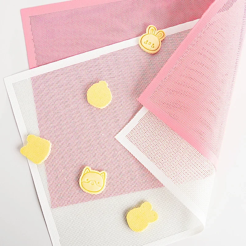Cookie Silicone Pad Mat Bakeware Mat Silicone Oven Heat Insulation Pad Cookies Mats Baking Liner Non-stick Thick Kitchen Tools