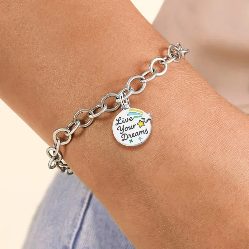 Verstellbare 925 Sterling Silber Vintage Anhänger Stern Mond Turm Charms Perlen Passend für Original Armband Armreif Halskette DIY Schmuck – Detail 21