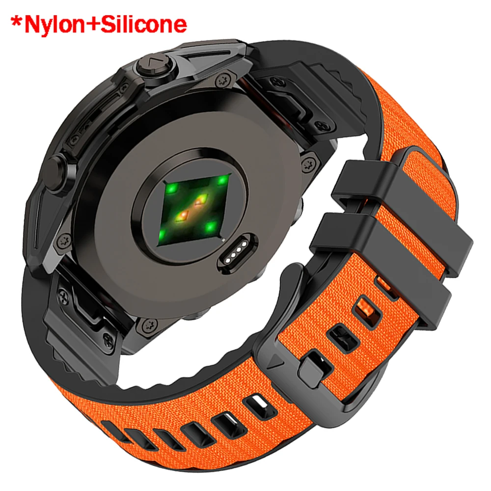 Durable Nylon Silicone Quick Fit Strap – 26 22mm Premium Band